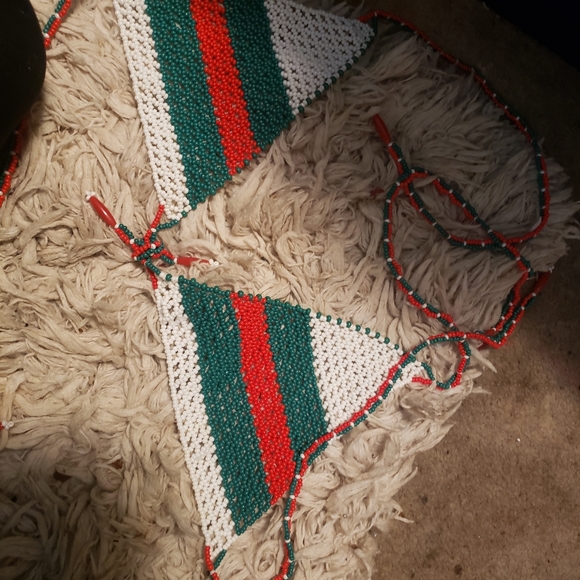 Handmade beaded bikini top - Picture 2 of 4